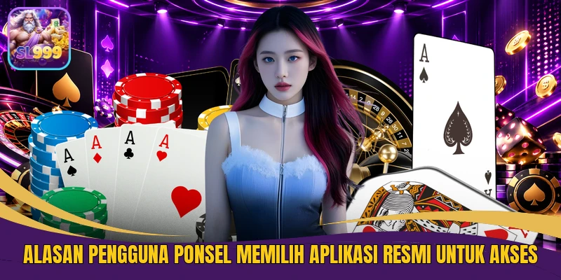 Alasan pengguna ponsel memilih aplikasi resmi untuk akses