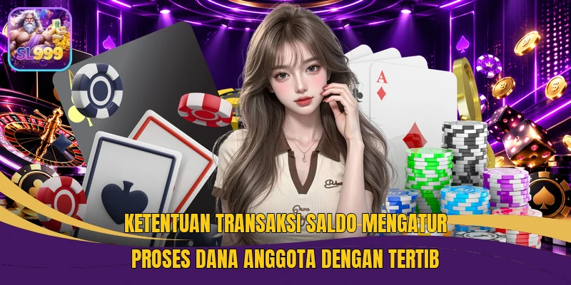Ketentuan transaksi saldo mengatur proses dana anggota dengan tertib