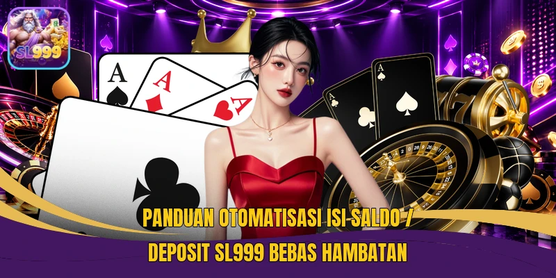 Panduan Otomatisasi Isi Saldo / Deposit SL999 Bebas Hambatan